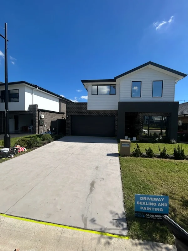 Before and after pressure washing — Entry · Parramatta